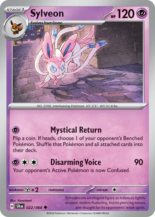 Sylveon (22/64) - Shrouded Fable (SFA)