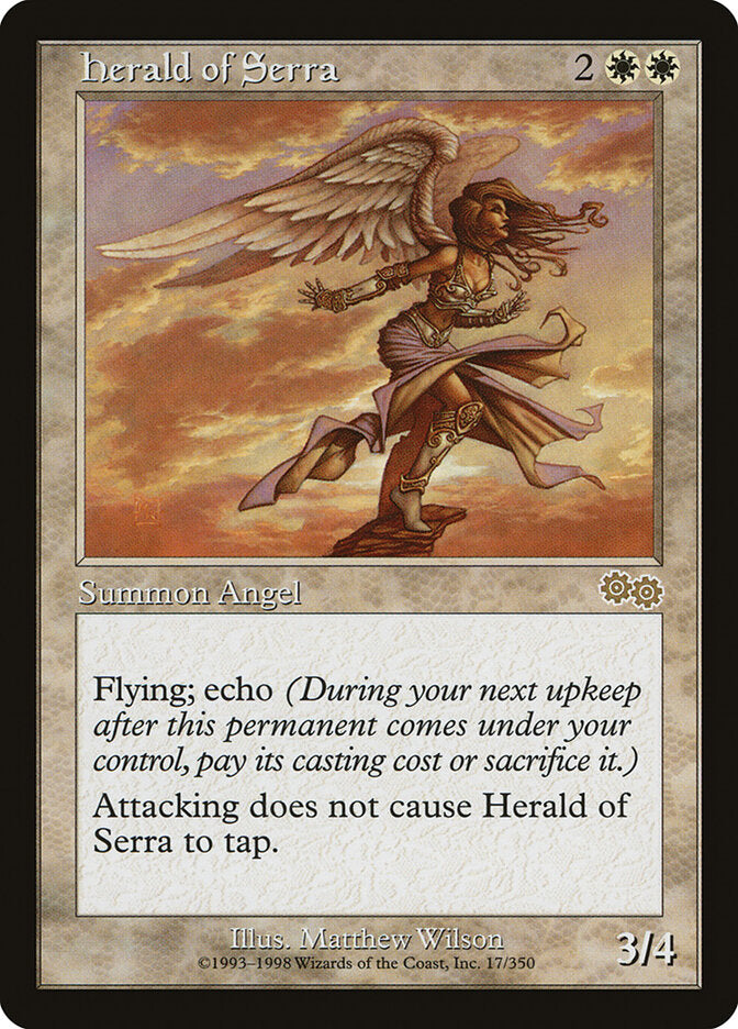 Herald of Serra (17) - Urza's Saga (USG)