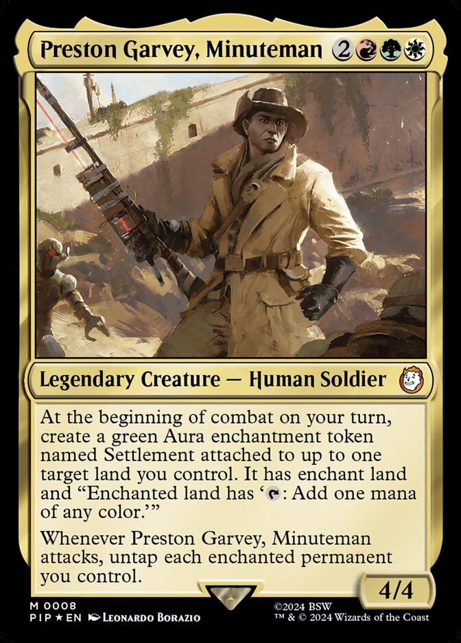 Preston Garvey, Minuteman - [Foil] Fallout (PIP)