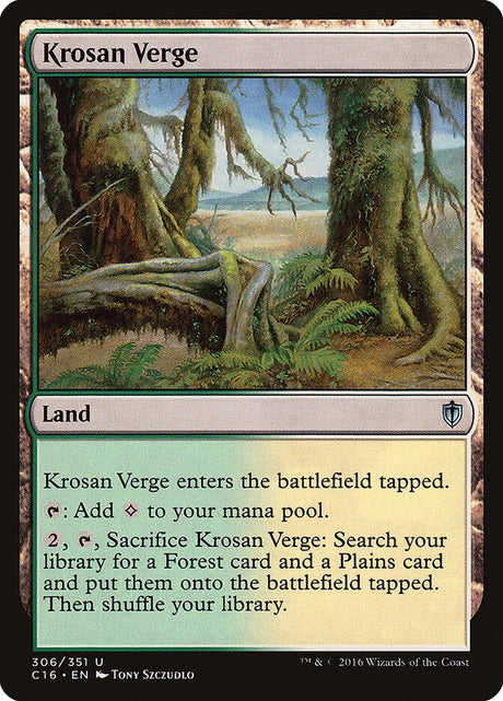 Krosan Verge (306) - Commander 2016 (C16)