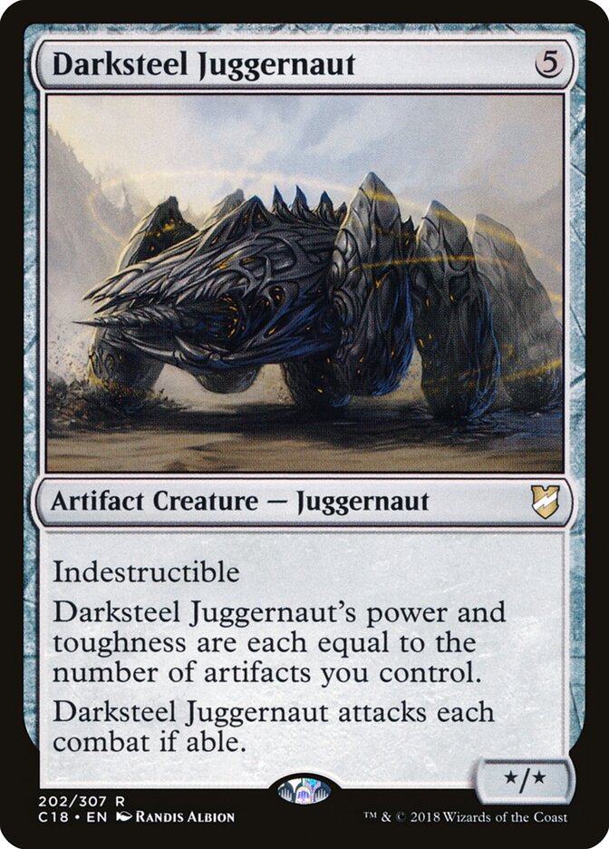 Darksteel Juggernaut (202) - Commander 2018 (C18)
