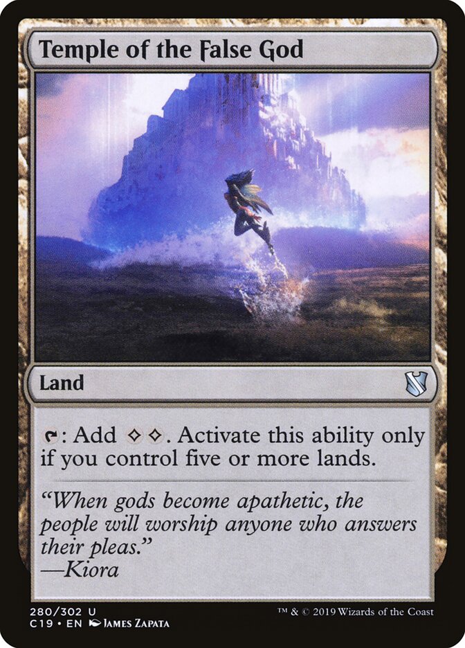Temple of the False God (280) - Commander 2019 (C19)