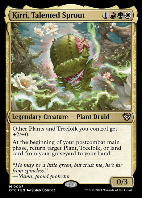 Kirri, Talented Sprout (7) - Outlaws of Thunder Junction Commander (OTC)
