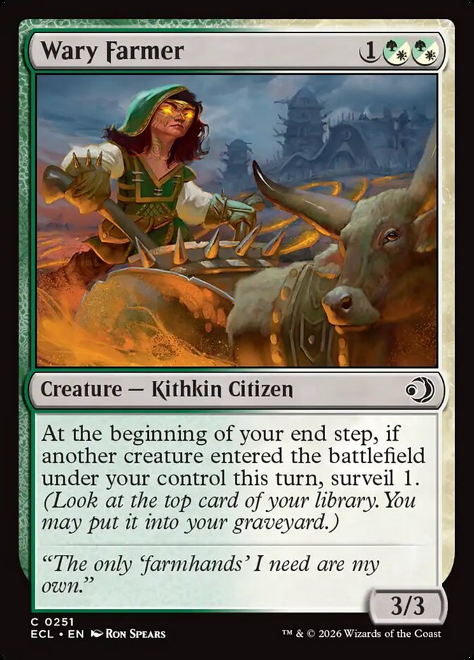Wary Farmer (251) - Lorwyn Eclipsed (ECL)