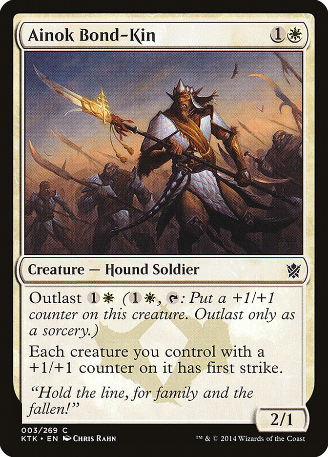 Ainok Bond-Kin (3) - Khans of Tarkir (KTK)