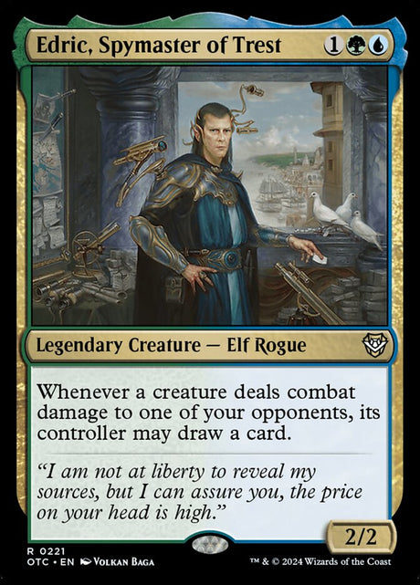 Edric, Spymaster of Trest (221) - Outlaws of Thunder Junction Commander (OTC)