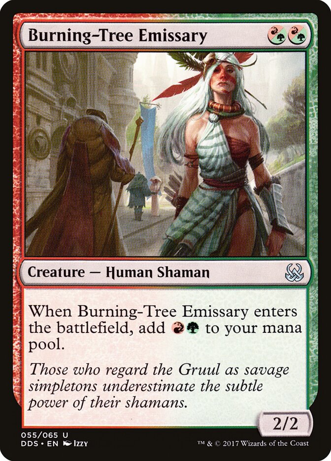 Burning-Tree Emissary (55) - Duel Decks: Mind vs. Might (DDS)