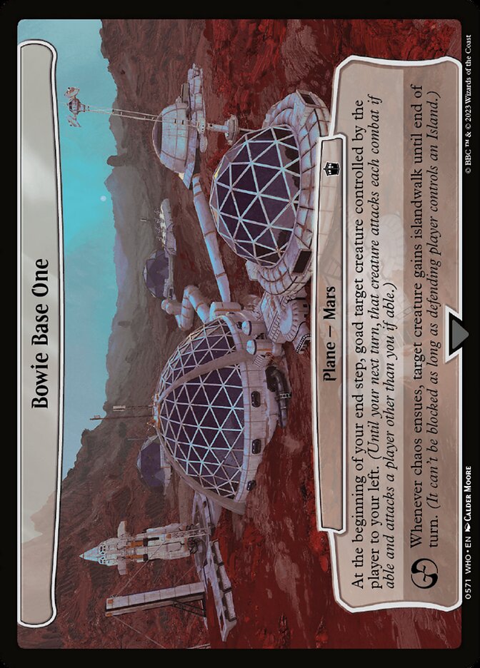 Bowie Base One (571) - Doctor Who (WHO)