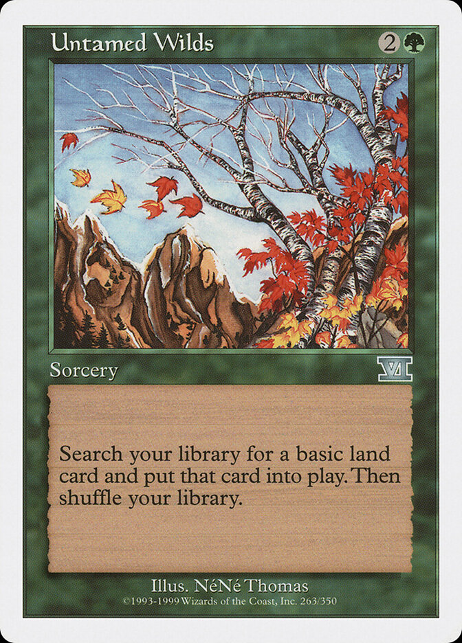 Untamed Wilds (263) - Classic Sixth Edition (6ED)
