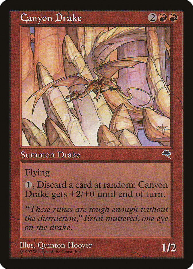 Canyon Drake (166) - Tempest (TMP)