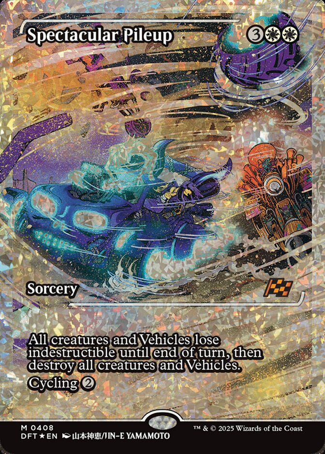 Spectacular Pileup - [Fractured Foil, Showcase] Aetherdrift (DFT)