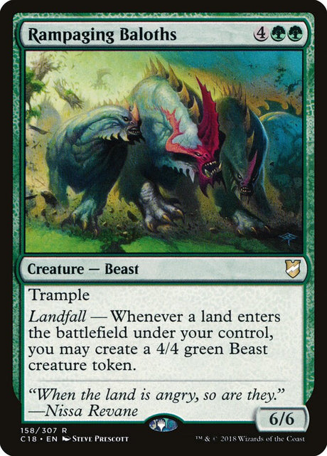 Rampaging Baloths (158) - Commander 2018 (C18)