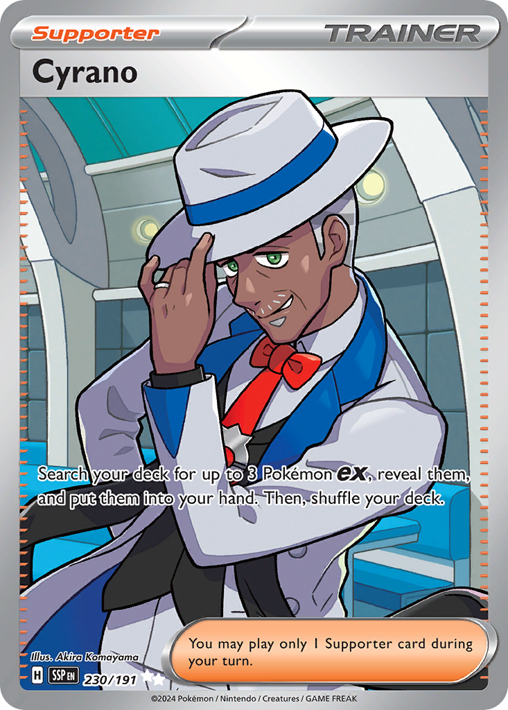 Cyrano (230/191) - [Full Art] Surging Sparks (SSP)