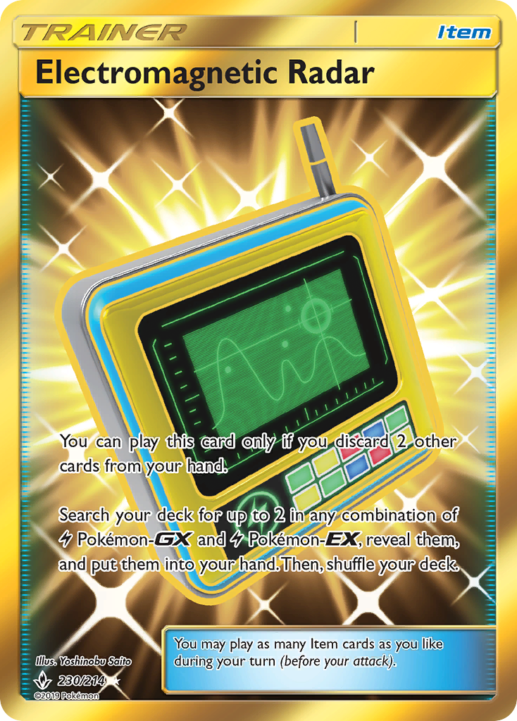 Electromagnetic Radar (230/214) - [Secret Rare] Unbroken Bonds (UNB)