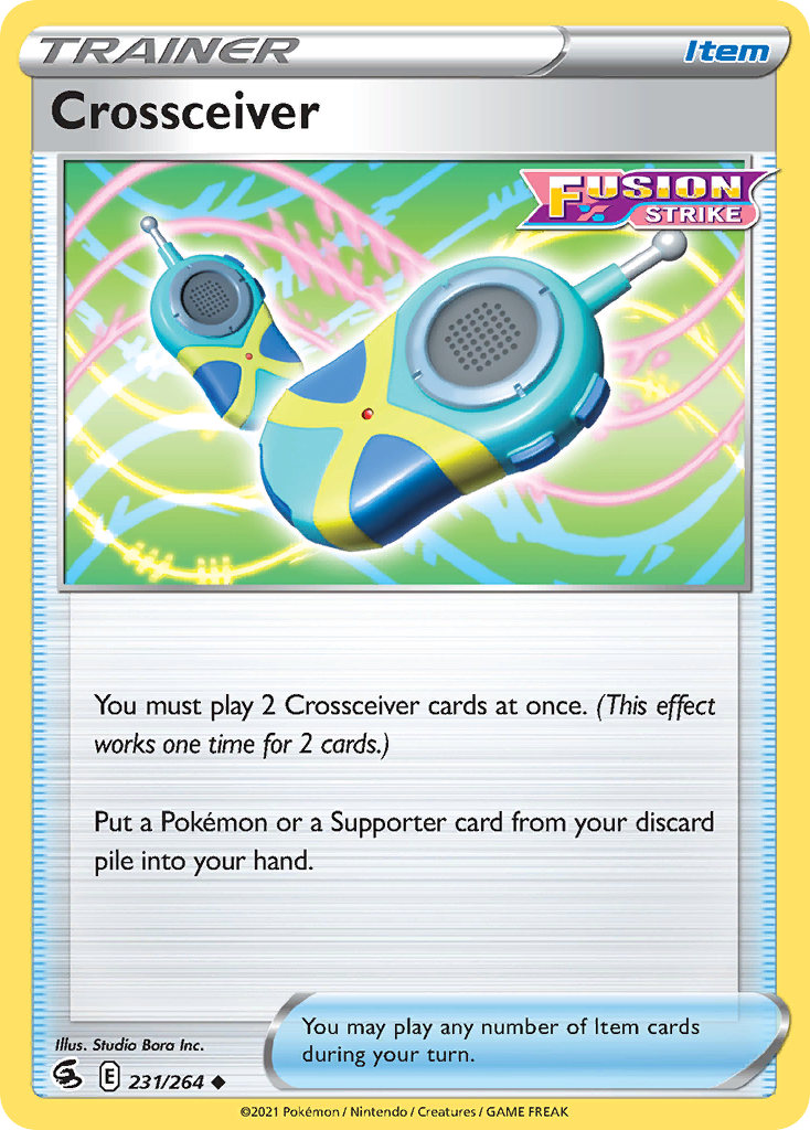Crossceiver (231/264) - [Reverse Holo] Fusion Strike (FST)