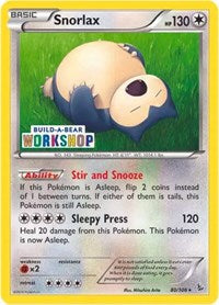 Snorlax - 80/106 (Build-a-Bear Workshop Exclusive) (80) - Miscellaneous Cards & Products (MCAP)