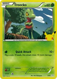 Treecko (3) - McDonald's 25th Anniversary Promos (M21)