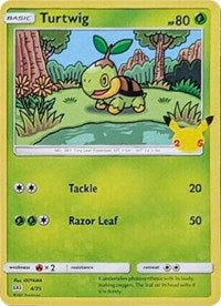 Turtwig (4) - McDonald's 25th Anniversary Promos (M21)