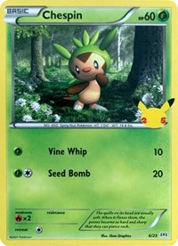 Chespin (6) - McDonald's 25th Anniversary Promos (M21)