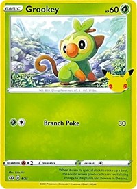Grookey (8) - McDonald's 25th Anniversary Promos (M21)