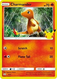 Charmander (9) - McDonald's 25th Anniversary Promos (M21)