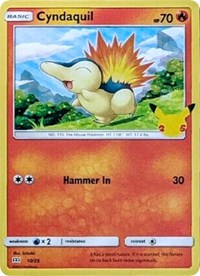 Cyndaquil (10) - McDonald's 25th Anniversary Promos (M21)