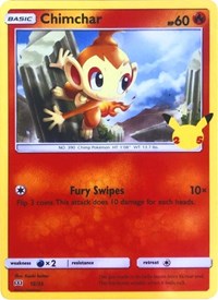 Chimchar (12) - McDonald's 25th Anniversary Promos (M21)