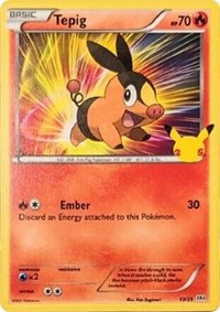 Tepig (13) - McDonald's 25th Anniversary Promos (M21)