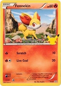 Fennekin (14) - McDonald's 25th Anniversary Promos (M21)