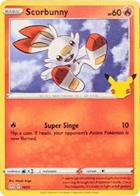 Scorbunny (16) - McDonald's 25th Anniversary Promos (M21)