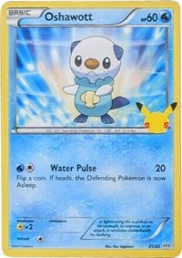 Oshawott (21) - McDonald's 25th Anniversary Promos (M21)