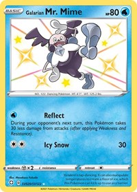 Galarian Mr. Mime (SV020) - Shining Fates: Shiny Vault (SHFSV)