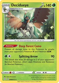 Decidueye (8) - Shining Fates (SHF)