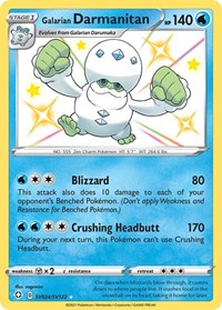 Galarian Darmanitan (SV024) - Shining Fates: Shiny Vault (SHFSV)