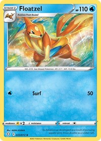Floatzel (23) - Shining Fates (SHF)