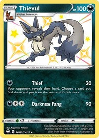 Thievul (SV082) - Shining Fates: Shiny Vault (SHFSV)