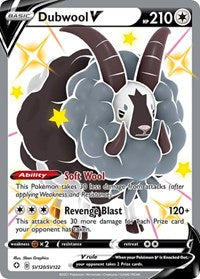 Dubwool V (SV120) - Shining Fates: Shiny Vault (SHFSV)