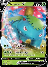 Venusaur V - (SWSH100) - SWSH: Sword & Shield Promo Cards (SWSD)