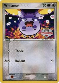 Whismur - 73/106 (City Championships) (73) - League & Championship Cards (PR)