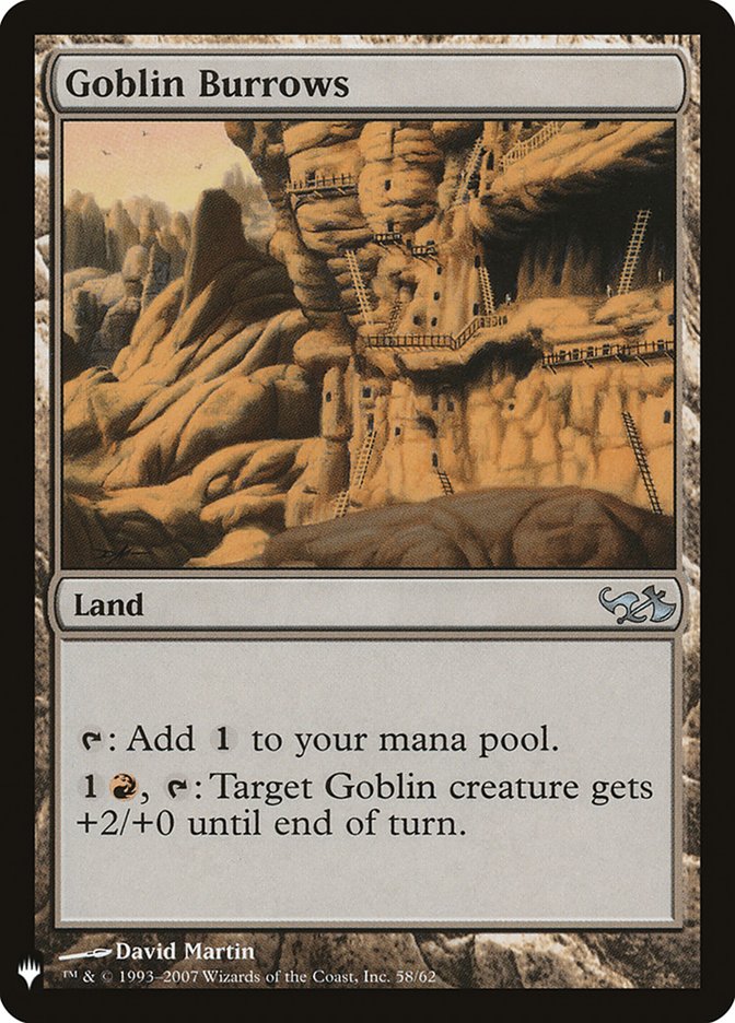 Goblin Burrows - The List (PLST)