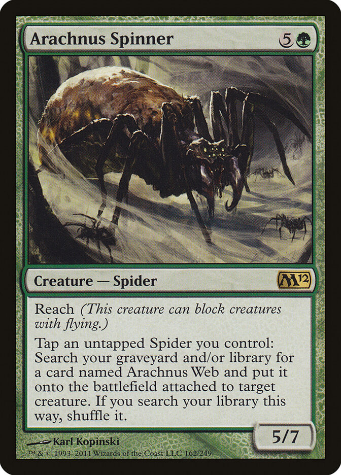 Arachnus Spinner (162) - Magic 2012 (M12)