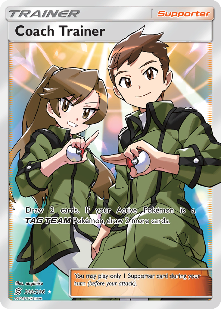 Coach Trainer (233/236) - [Full Art] Unified Minds (UNM)