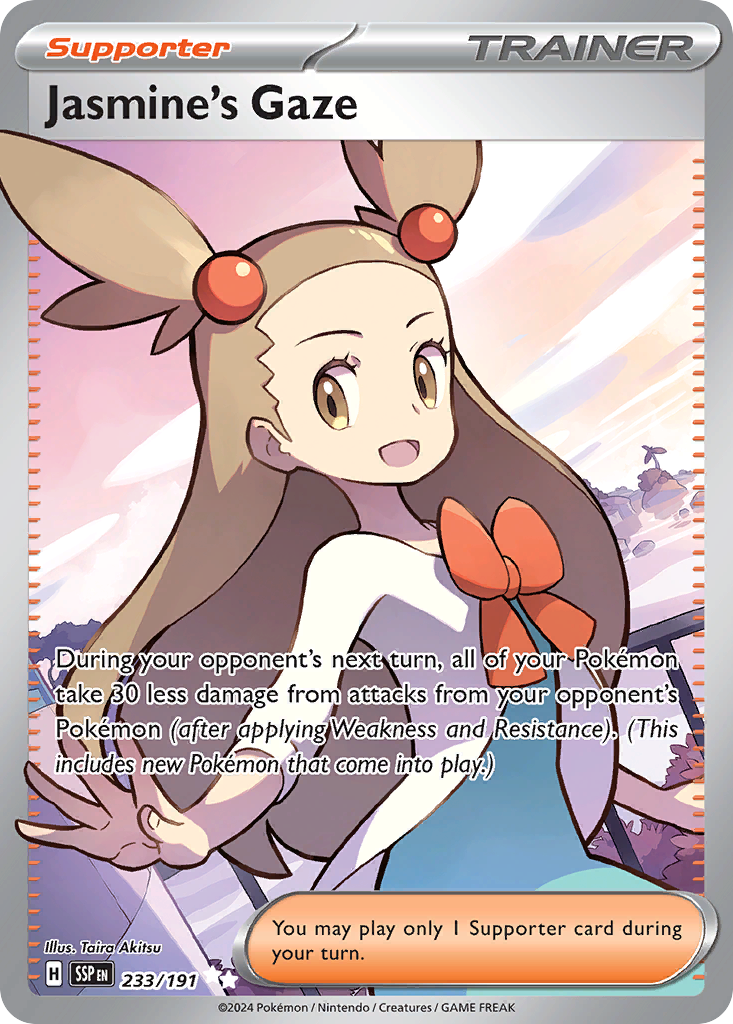 Jasmine's Gaze (233/191) - [Full Art] Surging Sparks (SSP)