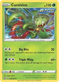 Carnivine (9) - SWSH05: Battle Styles (SWSH05)