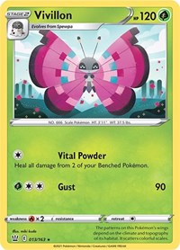 Vivillon (13) - SWSH05: Battle Styles (SWSH05)