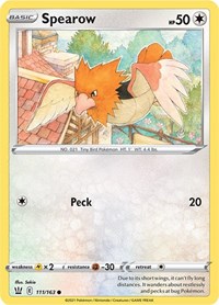 Spearow (111) - SWSH05: Battle Styles (SWSH05)