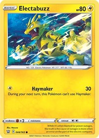 Electabuzz (44) - SWSH05: Battle Styles (SWSH05)
