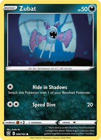 Zubat (89) - SWSH05: Battle Styles (SWSH05)