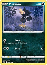 Murkrow (93) - SWSH05: Battle Styles (SWSH05)