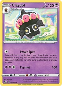 Claydol (58) - SWSH05: Battle Styles (SWSH05)